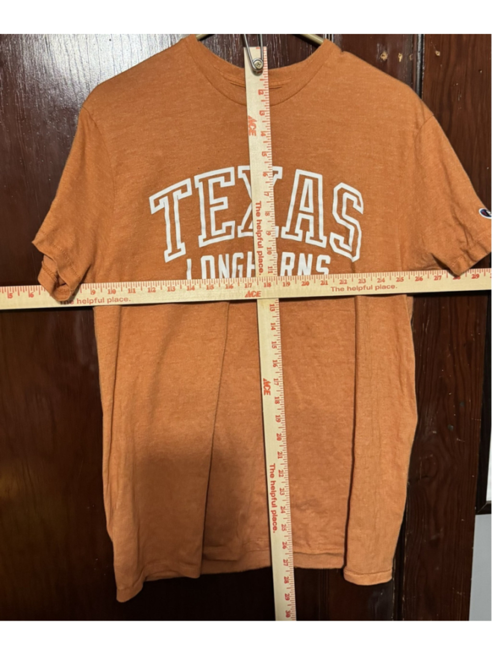 Texas Longhorns Champion t-shirt Orange Men Size L - Picture 4 of 17